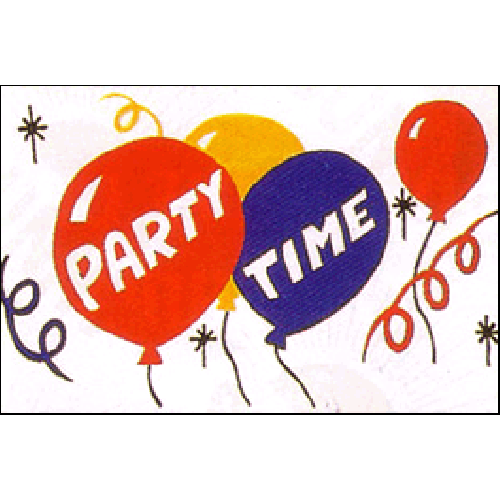 Party Time Flag - Decorative Party Flags | The Flag Shop Online Store
