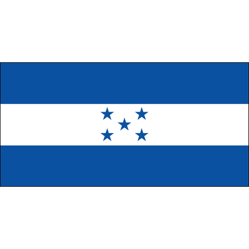 2 Honduras Flag Decals Stickers