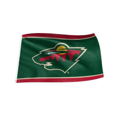 Briarwood Lane Minnesota Wild House Flag NHL Licensed 28 x 40