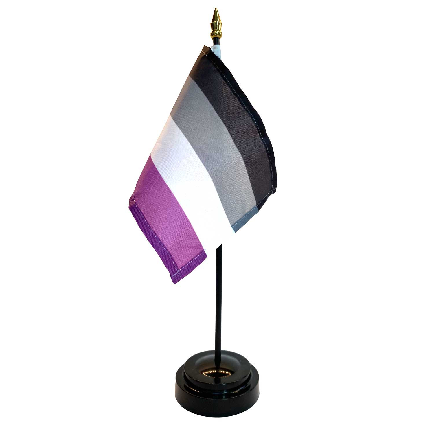 Flying Asexual Pride Flags