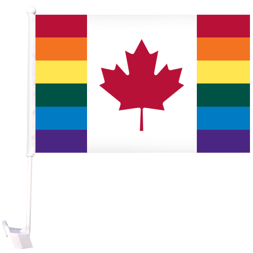 Canada Pride Car Flags