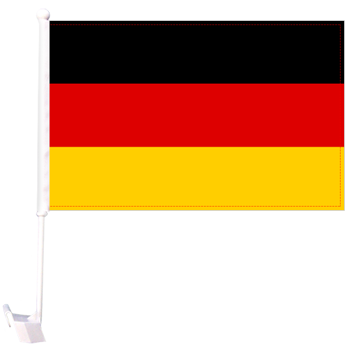 Germany Car Flag | German Car Flags | European Car Flags | Car Window Flags