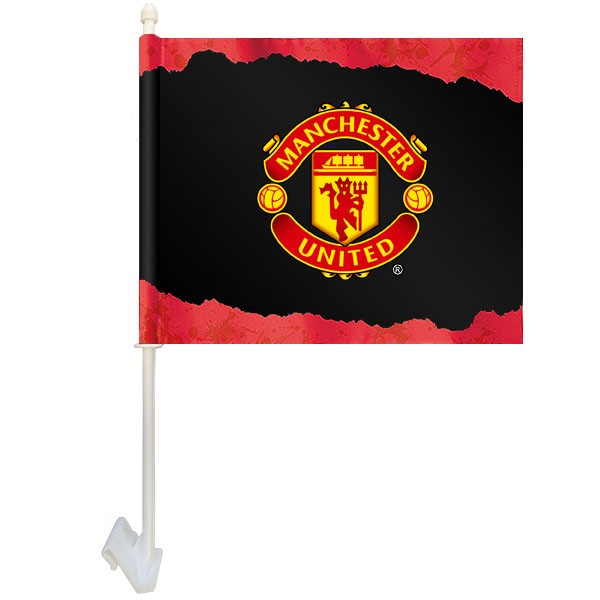 Manchester United Car Flag - International Soccer Teams - Sports Flags ...
