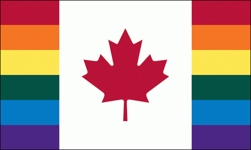 Canadian Pride Flag Gay Pride Flag Of Canada Rainbow Canadian Flag Other Canada Flags 
