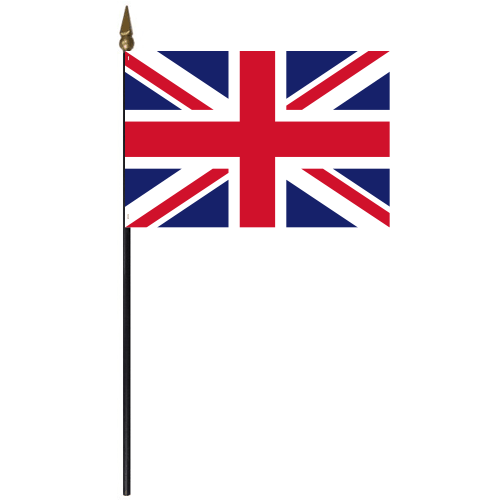 Union Jack Stick Flags