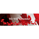We Will Remember Banner (English)
