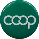 Co-op Button, Green