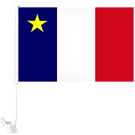 Acadia Car Flags
