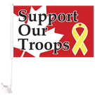 Support Our Troops Car Flags