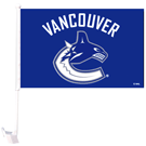 Vancouver Canucks Car Flag, Single Sided
