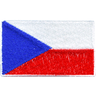 Czech Republic 1.5"x 2.5" Crest