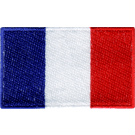 France 1.5"x 2.5" Crest