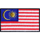 Malaysia 1.5"x 2.5" Crest