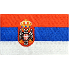Serbia 1.5"x 2.5" Crest