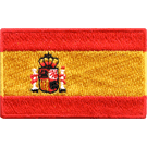 Spain 1.5"x 2.5" Crest