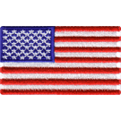 USA 1.5"x 2.5" Crest