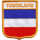 Yugoslavia 2.5"x 2.75" Shield Crest