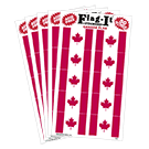 Canada 1"x1.5" Decal, 50/pack