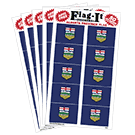 Alberta Provincial Decals, 1"x1.5", 50/pack