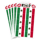 Mexico 1"x1.5" Decal, 50/pack