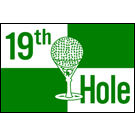 Nineteenth Hole Flag