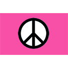 Peace (Pink) Flags