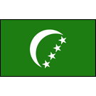 Comoros Flags (1978-1992)