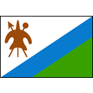 Lesotho Flags (1987-2006)