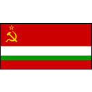 Tajikistan Flags (1953-1991)