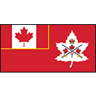 Canadian Army Flag - AUTHORIZED SALES ONLY
