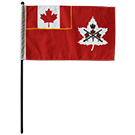 Canadian Army Stick Flags - AUTHORIZED SALES ONLY