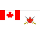 Canadian Army Flag (1998-2013) - AUTHORIZED SALES ONLY