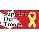 Support Our Troops Flag - New