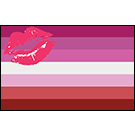 Lipstick Lesbian Flags