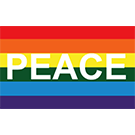 Rainbow Peace Flags