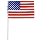 USA Paper Stick Flags