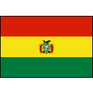 Bolivia Flags (with crest)