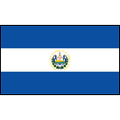 El Salvador Flags with crest (National)