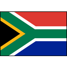 South Africa 3.25"x5" Vinyl Decal