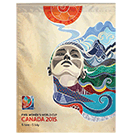 FIFA 2015 "Poster Logo" Vertical Flag