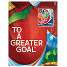 FIFA 2015 "Greater Goal" Vertical Flag