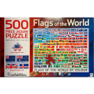 Puzzle: Flags of the World (500 pcs) 