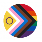 Intersex Inclusive Pride Flag Buttons