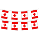 Canada Flag Pennant String, 60'