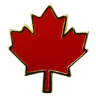 Canada Maple Leaf Enamel Pin (5/8")