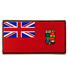 Canadian Red Ensign WWI Lapel Pin (0.5"x1")