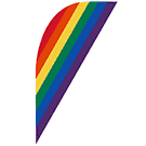 Pride Feather Flag - Flag Only