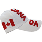 Canada Baseball Cap, White