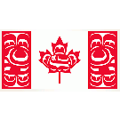 Canadian Indigenous Flag Decal