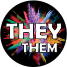 They / Them Pronoun Buttons